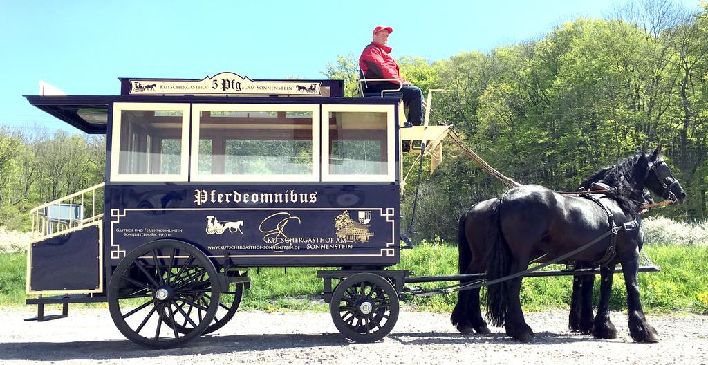 Appartamento Kutschergasthof Am Sonnenstein Esterno foto